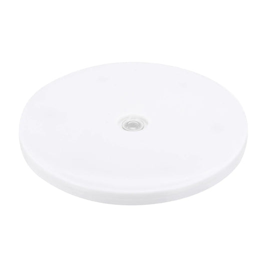 MECCANIXITY 7-inch rotating swivel stand lazy Susan white