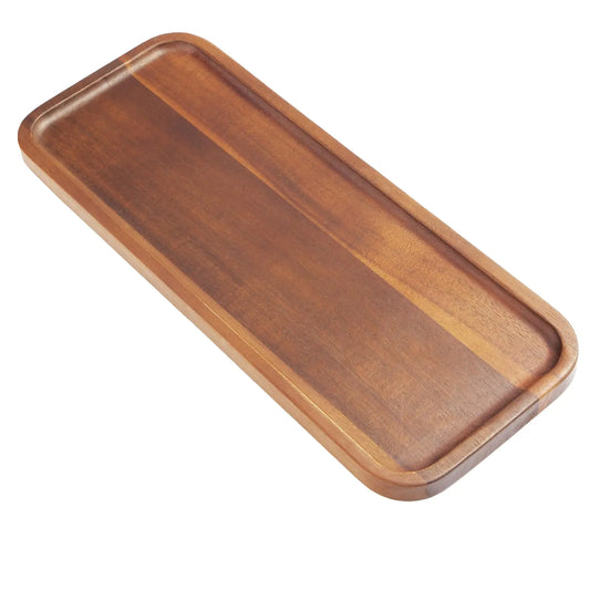 HOMKULA 3-pack acacia wood serving and cheese boards 14x5.5 inch