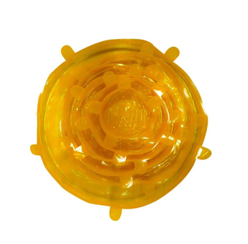 Airtight Reusable Stretch Silicone Food Covers Set