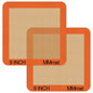 MMmat Silicone Baking Mats Set of 2 Non-Stick Air Fryer Liners 9-Inch
