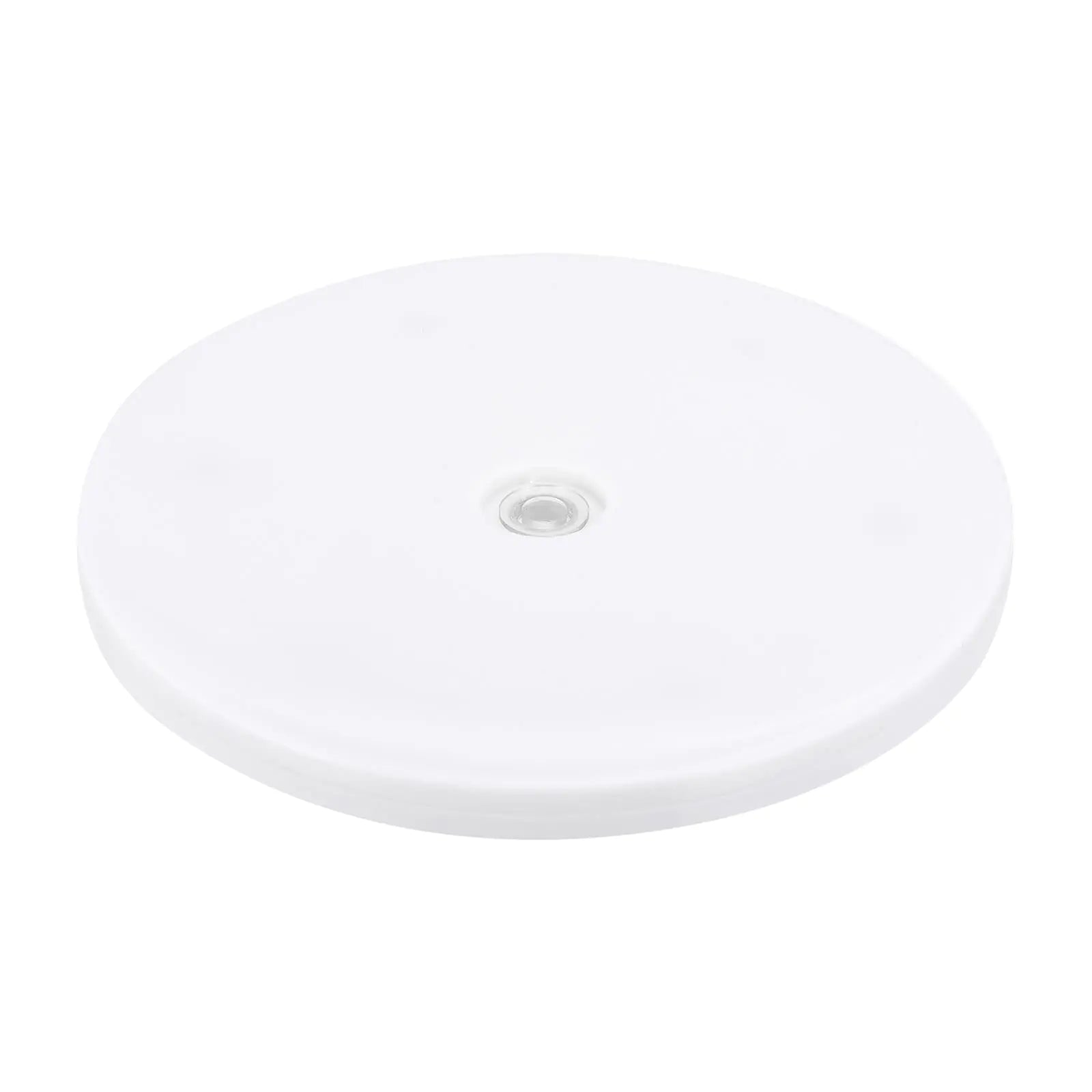 MECCANIXITY 7-inch rotating swivel stand lazy Susan white