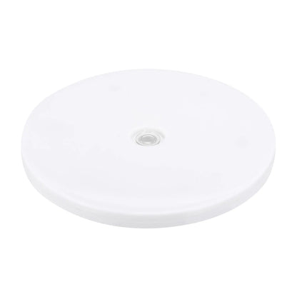 MECCANIXITY 7-inch rotating swivel stand lazy Susan white