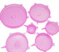 Airtight Reusable Stretch Silicone Food Covers Set