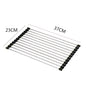 Foldable Stainless Steel Sink Bowl and Dish Rack