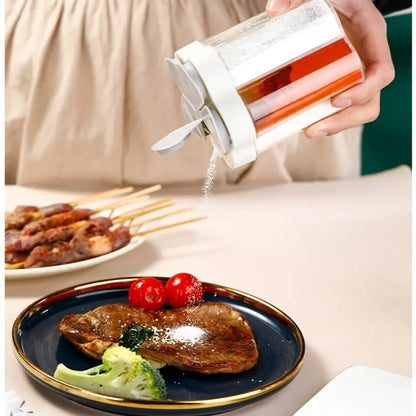 5-in-1 Travel Spice Containers with Airtight Lid and Labels