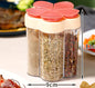 5-in-1 Travel Spice Containers with Airtight Lid and Labels