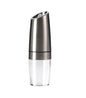 Electric gravity salt and pepper grinder for kitchen use