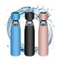 Smart Self-Cleaning UV Water Bottle Stainless Steel Rechargeable
